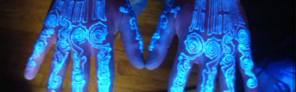 Glow in the dark tattoos
